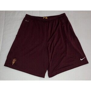Nike Men's Shorts Size XL Arizona State Sun Devils Dri Fit Team Gym Practice